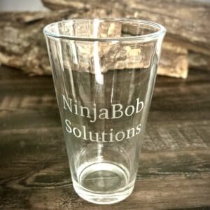 NinjaBob Pint Glass