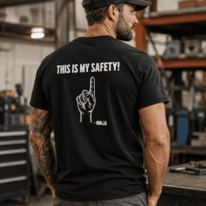 This Is My Safety Unisex Cotton Crew Tee
